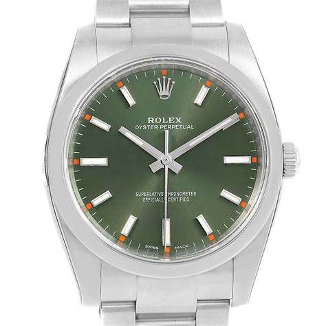 rolex air king vintage green|rolex air king pre owned.